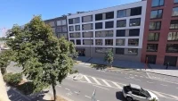 výhled do ulice Malešická